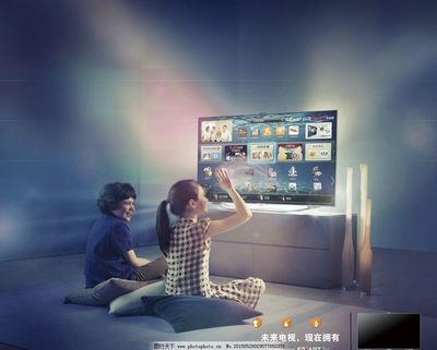 智能电视广告图片 从视觉诱惑到用户体验的反思