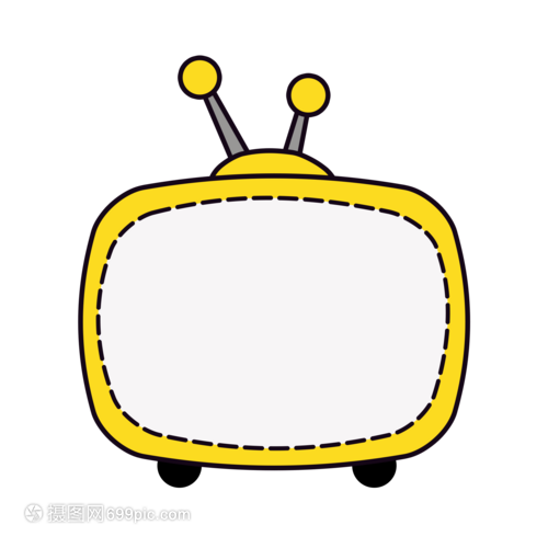 卡通电视边框 为屏幕增添童趣与创意